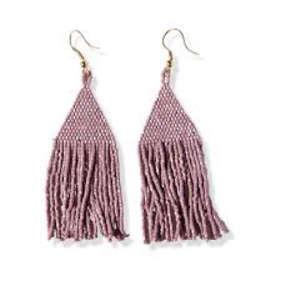 NWT Ink+Alloy Lexie Beaded Fringe Earrings - Picture 1 of 1